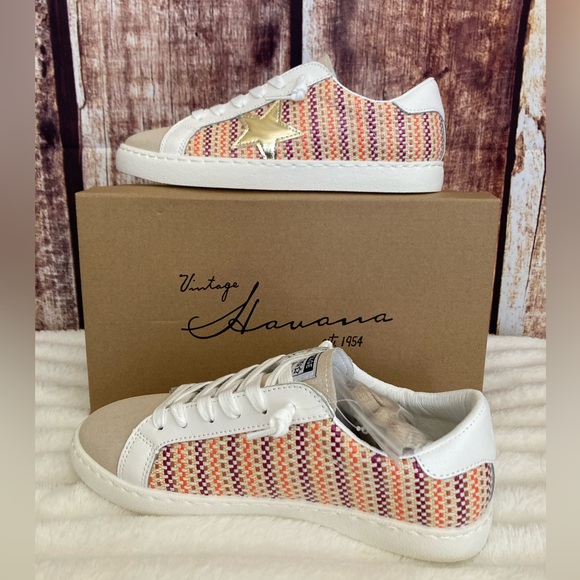 Vintage Havana Shoes - Vintage Havana | NEW Carla Tweed Multi Fashion Sneaker